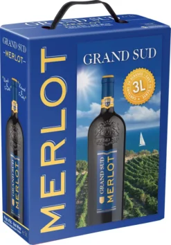 Grand Sud Merlot 13% 3,0L BiB (F) -Senseo || Tassimo Verkäufe d98349b31ed927538d1ca2252ed52954