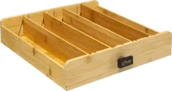 5five Simply Smart Aufbewahrungsbox Kaffe Kapsel Modern Metall Bambus Schwarz/braun 7,5cm X 33cm X 31cm -Senseo || Tassimo Verkäufe d9b4fed6c4c9a64d4f4df2719717f44a