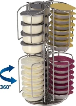 Tassimo Jacobs Latte Macchiato Classico 8er Pack, 264 G Packung Plus Tassimo Drehständer Passend Für 6 Sorten A 8 T-Disc Drehbar -Senseo || Tassimo Verkäufe d9bdb6b3f98791563d1b1bf15d09f1f3 1