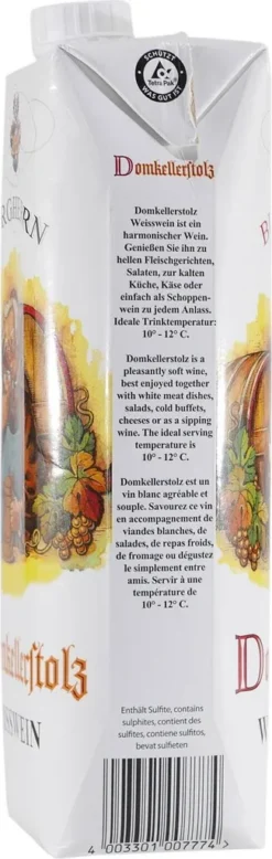 Domkellerstolz Weißwein (12x1,0L) -Senseo || Tassimo Verkäufe dad5145c9ca2915b7d5a75f132bf5139