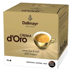 Nescafé® Nescafé Dolce Gusto Dallmayr Crema D'Oro | 16 Kaffeekapseln -Senseo || Tassimo Verkäufe db38ec45b614b1c39a2b0571cce9c660