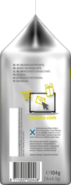 Tassimo Jacobs Krönung Mit Dem Verwöhnaroma | 16 T Discs, Kaffeekapseln -Senseo || Tassimo Verkäufe db653440062289234d2c7e190d7470a4