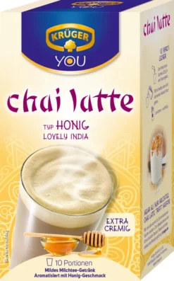 Krüger You Chai Latte Typ Honig Lovely India Extra Cremig | 10 Portionen