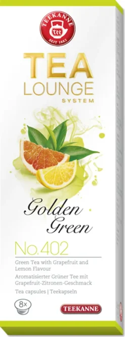 Tealounge Golden Green No. 402 Teekapseln 8 Stück