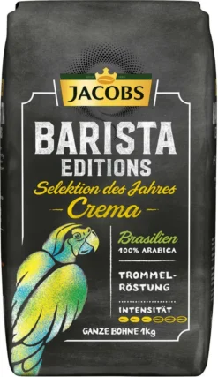 Jacobs Barista Editions Selektion Des Jahres Brasilien, Bohnenkaffee, Ganze Bohnen, Röstkaffee, Kaffeebohnen, 1000 G -Senseo || Tassimo Verkäufe dcbd90b70d7aa24f0497d1fa39817625