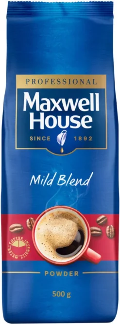 MAXWELL HOUSE Löskaffee Mild Blend Löslicher Kaffee Instantkaffee 2 X 500 G Beutel -Senseo || Tassimo Verkäufe dcea35256b15b5fbdb4221587f5d713c