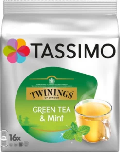 TASSIMO Kapseln Tea Time Grüner Tee Minze T Discs Teekapseln 16 Getränke Teekapseln -Senseo || Tassimo Verkäufe dd3021f18b6ca3bc1953ab52fdbe98aa