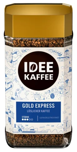 Instantkaffee GOLD EXPRESS Von Idee Kaffee, 200g