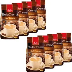 Melitta Kaffee BellaCrema LaCrema Ganze Bohne, Mittelstarke Kaffeebohnen, 8er Pack, 8 X 1000g -Senseo || Tassimo Verkäufe dfb4316e3371dd38bff6767ae8318e0a
