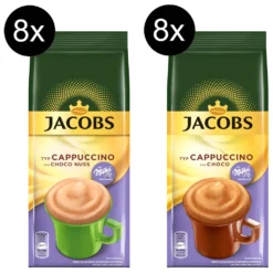 JACOBS Löskaffee Typ Cappuccino 8 X 500 G Choco Nuss + 8 X 500 G Choco -Senseo || Tassimo Verkäufe e1780818cb7fa37d974ecd0a73c6a45f