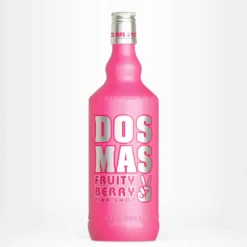 Dos Mas Pink Shot Fresh And Fruity Berry Shot Kissed By Vodka | 17 % Vol | 0,7 L