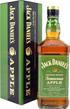 Jack Daniel's Tennessee Apple Liquer USA | 35% Vol | 0,7l In Metallbox