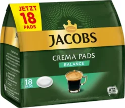 JACOBS Pads Crema Balance 5 X 18 Getränke - 90 Kaffeepads Senseo Kompatibel -Senseo || Tassimo Verkäufe e71417e259258dae7410e0e3b2be698b