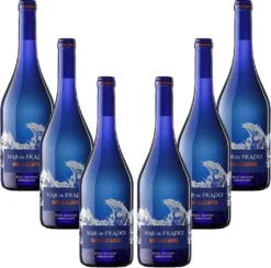 Mar De Frades 6er Set Godello Atlantico 0,75L (13% Vol) 6x Weißwein Rebsorte: 100% Godello- [Enthält Sulfite]