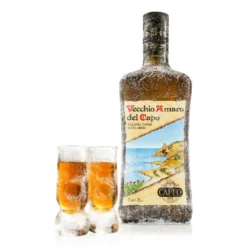 Vecchio Amaro Del Capo | Kräuterlikör Aus Kalabrien | Geschenk-Set Mit 1 Flasche 0,7l. Und 2 Ice-Shot-Gläsern -Senseo || Tassimo Verkäufe e817cd3ae969a13b56a81c479968711c