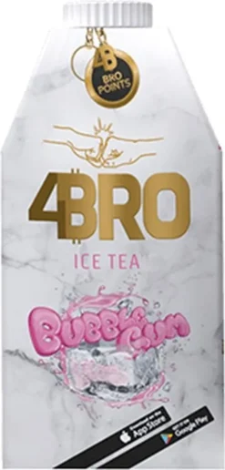 4BRO Ice Tea Eistee Bubble Gum 500ml - Erfrischungsgetränk (1er Pack) -Senseo || Tassimo Verkäufe e875af7aa632b40959aeaf50a6a8cb92