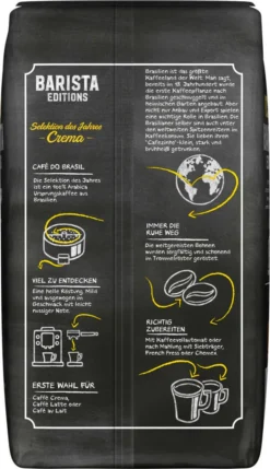 Jacobs Barista Editions Selektion Des Jahres Brasilien, Bohnenkaffee, Ganze Bohnen, Röstkaffee, Kaffeebohnen, 1000 G -Senseo || Tassimo Verkäufe ea44acb5461a9e4e97214f7da1076996