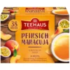 Teehaus Pfirsich Maracuja Exotisch Süßer Früchtetee 38 Beutel 76g