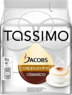 Tassimo Jacobs Cappuccino Classico | 8 T Discs, Kaffeekapseln -Senseo || Tassimo Verkäufe eb9a4529801cbe8a1a029f812dcf0555
