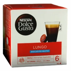 Nescafé® Nescafé Dolce Gusto Lungo Decaffeinato Entkoffeiniert | 16 Kaffeekapseln -Senseo || Tassimo Verkäufe ebe340d4032641b2cda99a6dfbdd32a3