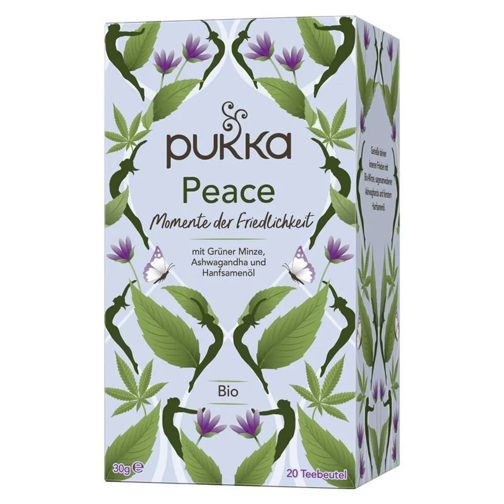 Pukka Herbs Pukka Kräutertee Peace 20 Teebeutel -- 30g 2 Pukka Herbs Pukka Kräutertee Peace 20 Teebeutel -- 30g – Bild 2