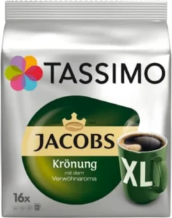 Tassimo Jacobs Krönung XL | 16 T Discs, Kaffeekapseln -Senseo || Tassimo Verkäufe ed80b40adbc481ac0ab9f04cd025bade