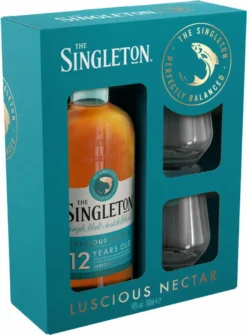 The Singleton Of Dufftown 12 Jahre | Geschenk-Set Share & Savour Mit 0,7l. Flasche Und Zwei Tumbler-Gläsern -Senseo || Tassimo Verkäufe ee417395d2e4a34c91bf145df91d6a53