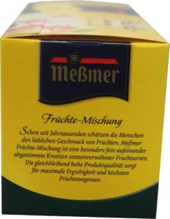 Meßmer Früchte Mischung 25 Einzeln Verpackte Doppelkammerbeutel 75g -Senseo || Tassimo Verkäufe ef247db1da8c0b5778ecfe1e7275674e