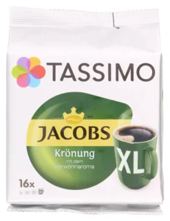 Tassimo Jacobs Krönung XL | 16 T Discs, Kaffeekapseln -Senseo || Tassimo Verkäufe ef4342d2b903f73da2291ea668be737b