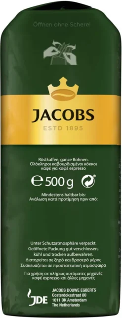 JACOBS Kaffeebohnen Krönung Aroma-Bohne Kräftig 6x500g Ganze Kaffee Bohnen 9 JACOBS Kaffeebohnen Krönung Aroma-Bohne Kräftig 6x500g Ganze Kaffee Bohnen -Senseo || Tassimo Verkäufe eff377cb89638dc55ce8fe0f7039e000 1