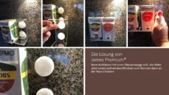 Milka Kakaogetränk + Wandhalter Für 2 Tassimo-Karton Einfache Montage Und Einfache Entnahme -Senseo || Tassimo Verkäufe f10d35eee75b79c0c084c2e867d04042 1