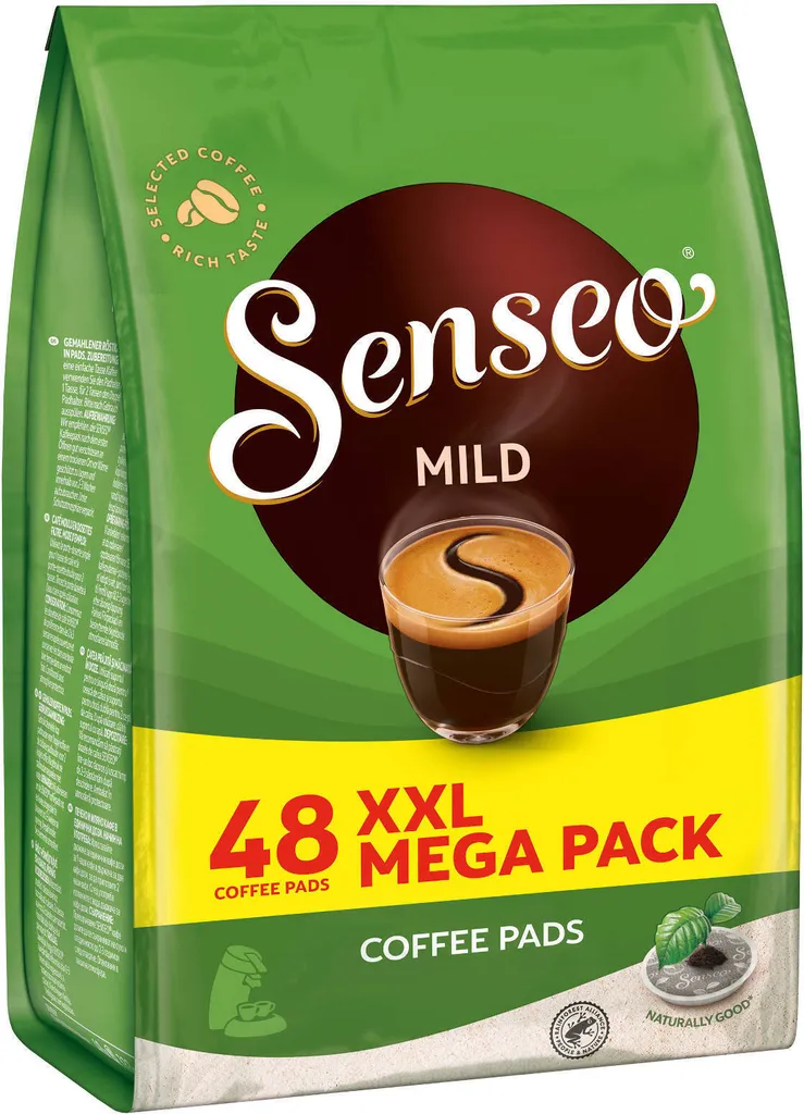 SENSEO Pads Mild Senseopads 48 Getränke Kaffeepads XXL Pack 2 SENSEO Pads Mild Senseopads 48 Getränke Kaffeepads XXL Pack – Bild 2