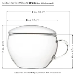 Creano ErblühTeelini Teeblumen Geschenkset Mit Teeglas Und 8 Teeblumen Im Tassenformat -Senseo || Tassimo Verkäufe f6342594a8efbb1bf24a1f227f80523c