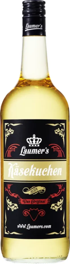 Käsekuchen-Likör, 1,0 Ltr. Glasflasche