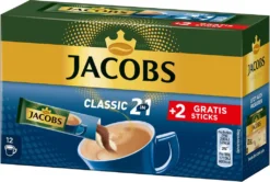 JACOBS Löskaffee Classic 2in1 Löslicher Kaffee 12 X 10+2 Sticks Instantkaffee 9 JACOBS Löskaffee Classic 2in1 Löslicher Kaffee 12 X 10+2 Sticks Instantkaffee -Senseo || Tassimo Verkäufe f74162e8b4860b99a17b400345c95bd1