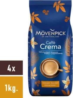 Mövenpick Caffè Crema | Ganze Bohne | 1000g -Senseo || Tassimo Verkäufe f7ba4555f539ad30fb0d1f90e78901ac