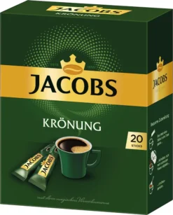 JACOBS Krönung Löslicher Kaffee 8 X 20 Getränke Sticks Instantkaffee -Senseo || Tassimo Verkäufe f8ab188ad59a99c00986f4ed0fab6255