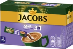 JACOBS Löskaffee 3in1 Milka®* 12x10 Sticks Löslicher Instantkaffee 120 Getränke 8 JACOBS Löskaffee 3in1 Milka®* 12x10 Sticks Löslicher Instantkaffee 120 Getränke -Senseo || Tassimo Verkäufe fac902ece26a9dc2f02050e18d403266