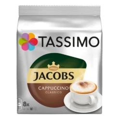 Tassimo Jacobs Cappuccino Classico (5 X 8 Getränke) -Senseo || Tassimo Verkäufe fb8a48aa6d5c65b5e02e5f9383985946