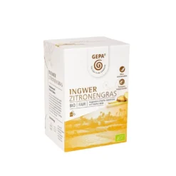 GEPA Tee+ Fair,Ingwer Lemongras Tee, PG=20ST 5 GEPA Tee+ Fair,Ingwer Lemongras Tee, PG=20ST -Senseo || Tassimo Verkäufe fc95f0b49b6e95a30fe6c32096de846f
