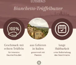 Lussiero Trüffelbutter Mit Echtem Weissem Bianchetto Trüffel Tuber Borchii 80g -Senseo || Tassimo Verkäufe fcd27fe6299fb14a4fadd2f81b7547f1