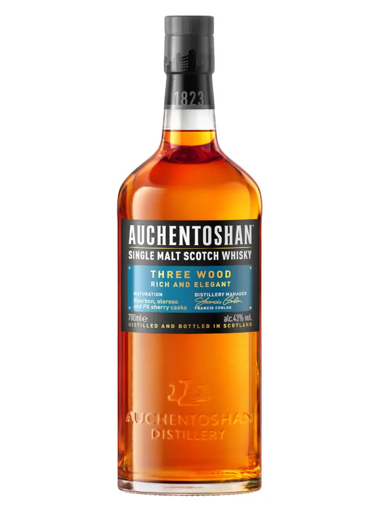 Auchentoshan Three Wood Single Malt Scotch Whisky Triple Distilled | 43 % Vol | 0,7 L 9 Auchentoshan Three Wood Single Malt Scotch Whisky Triple Distilled | 43 % Vol | 0,7 L – Bild 9
