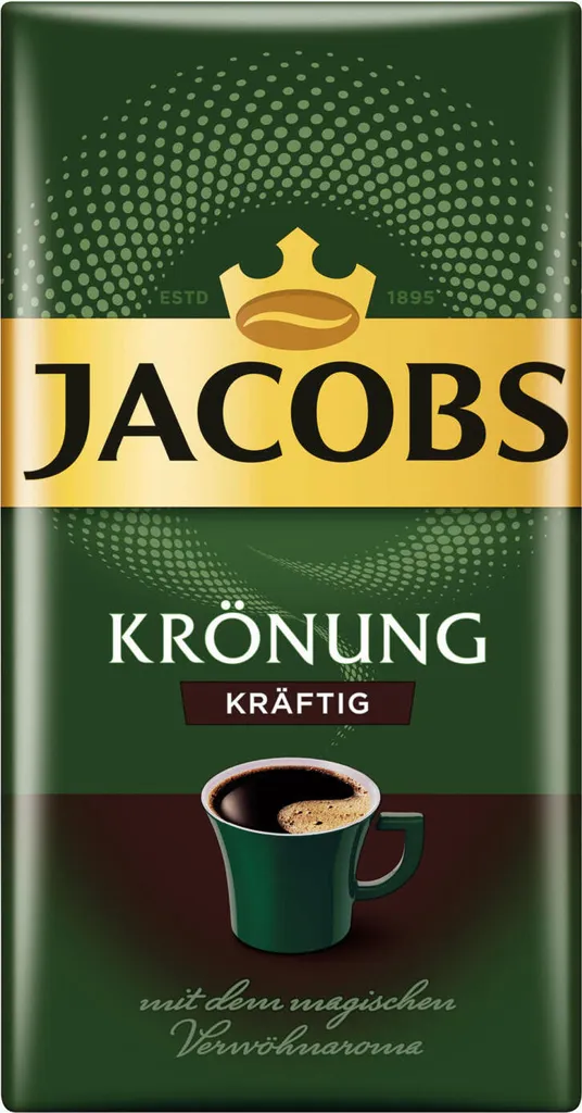 JACOBS Krönung Kräftig Filterkaffee 12 X 500 G Kaffee Gemahlen 1 JACOBS Krönung Kräftig Filterkaffee 12 X 500 G Kaffee Gemahlen